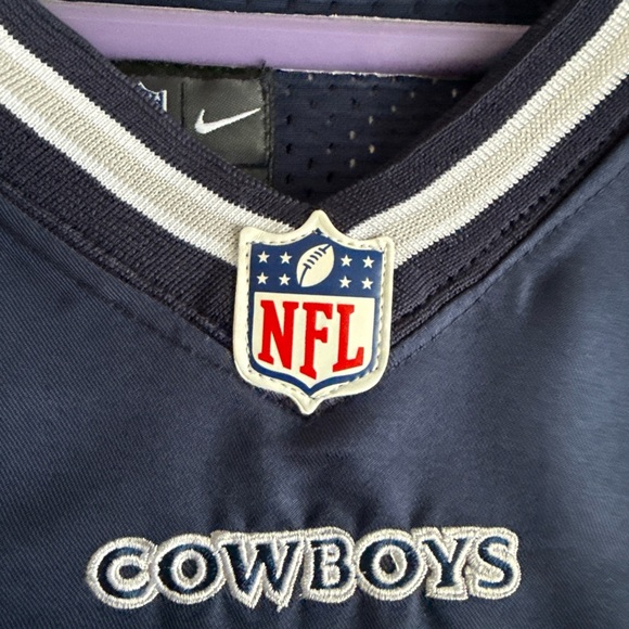 Nike Navy and White Men's Jersey - Picture 5 of 6